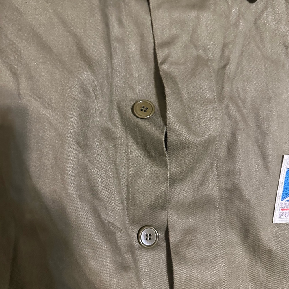 Vintage USPS “Military Green” Coveralls 90s size Large - Picture 3 of 13